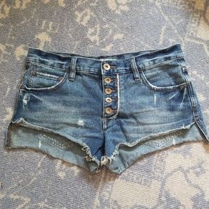 Free People Cutoffs Jean Shorts